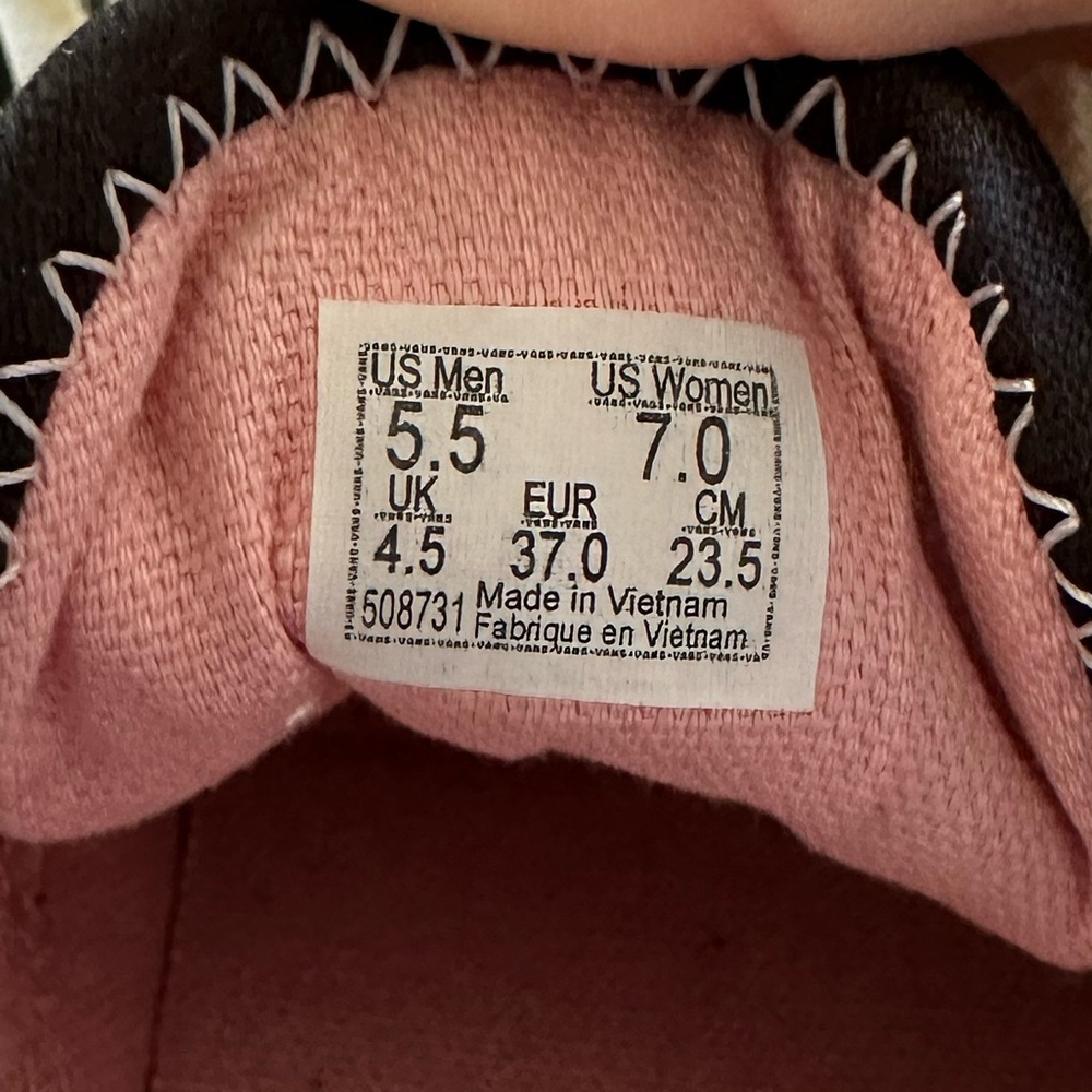 Vans Patchwork Old Skool Shoes Size 7 - image 5